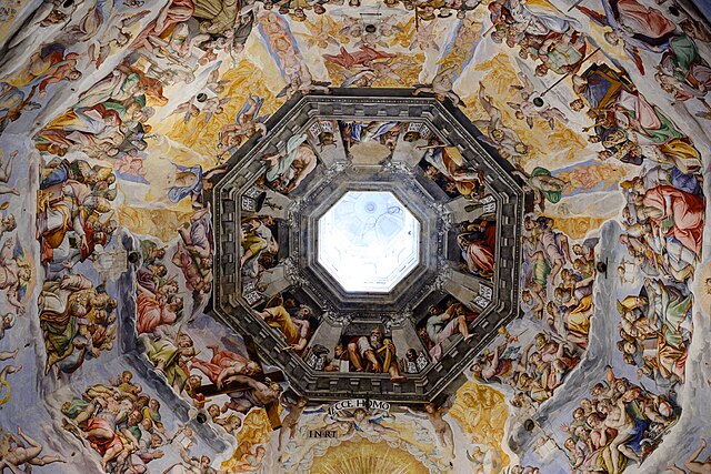 223764 Last Judgement frescos Cathedral Santa Maria del Fiore Firenze