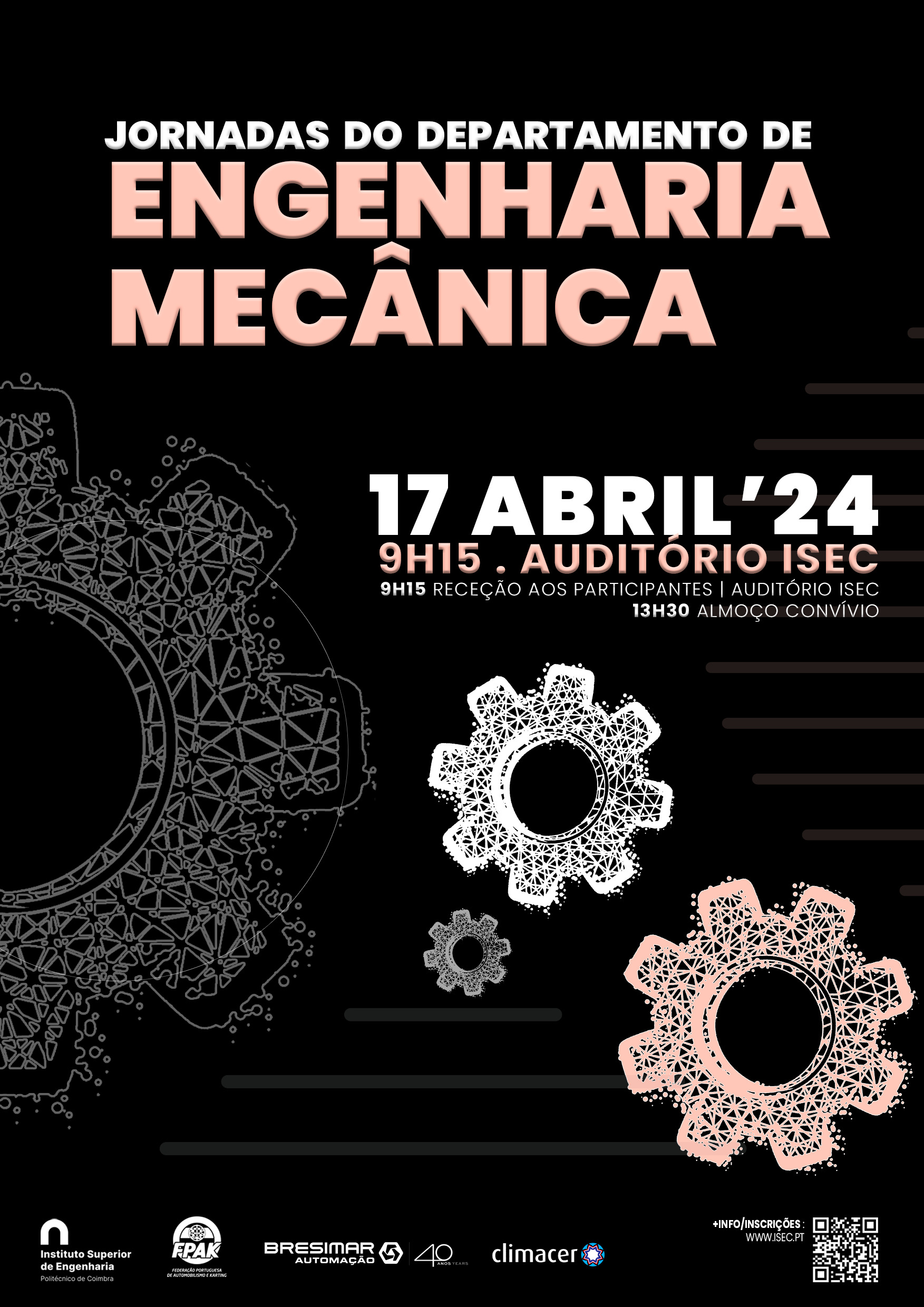 Cartaz Jornadas Mecânica 17 abril 2024