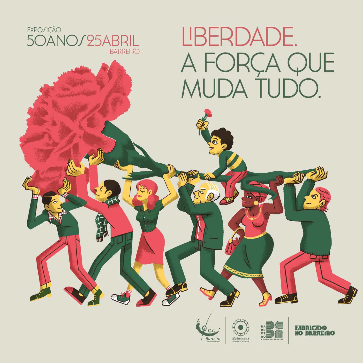 Exposição Liberdade. A força que muda tudo