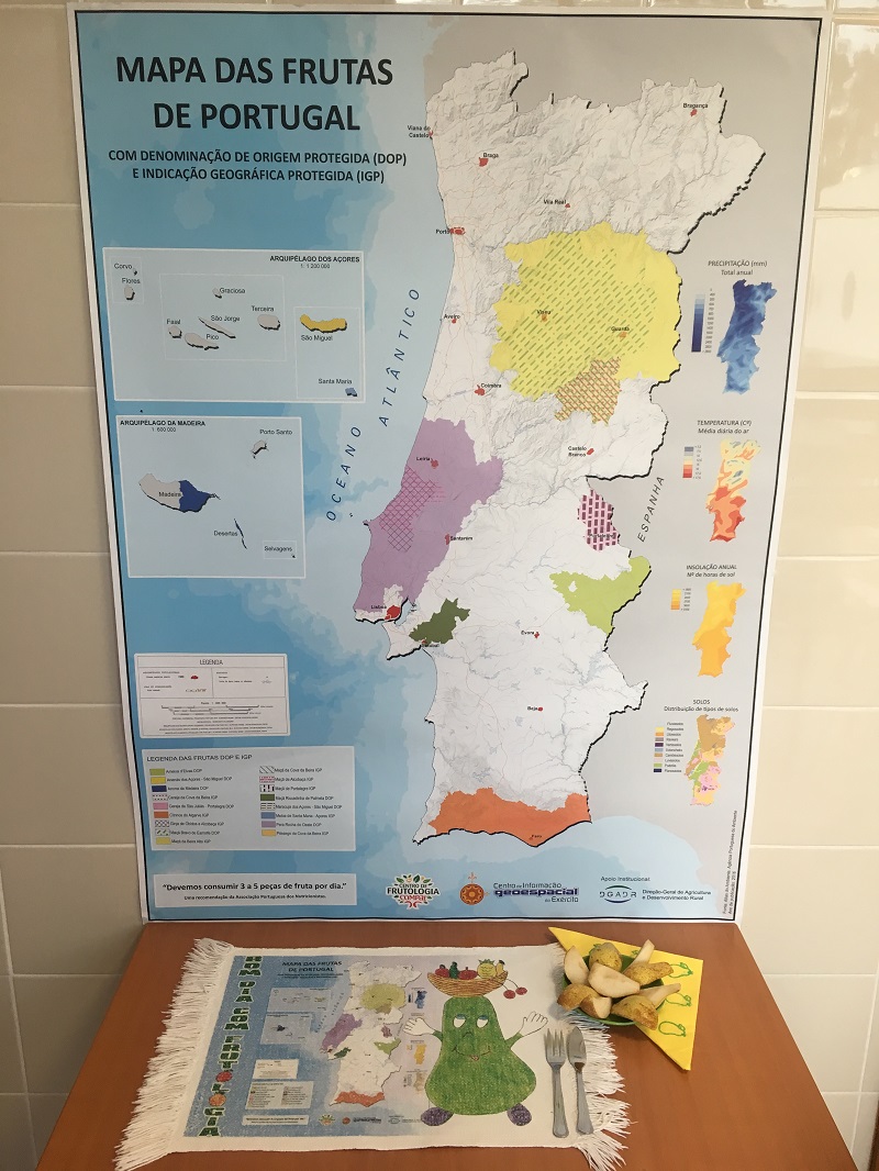 Conhecidas as escolas vencedoras da volta a portugal em fruta