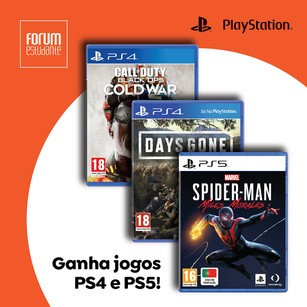 Ganha jogos para PS4